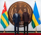 Perezida Kagame yakiriye mugenzi we wa Togo n'akanama k'abahoze ari abakuru b'ibihugu