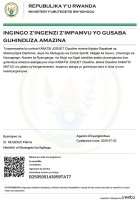 Itangazo rya KABATSI Joguet ryo guhinduza amazina