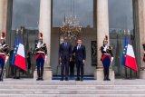 Paris: Perezida Kagame yagiranye ibiganiro na Macron