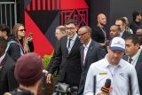 Perezida Paul Kagame yakurikiye isiganwa rya Formula 1