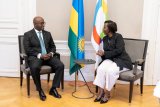Umunyamabanga Mukuru wa Francophonie yagiranye ibiganiro na Minisitiri Amb Nduhungirehe