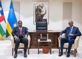 Perezida Kagame yakiriye mugenzi we Touadéra wa Santrafurika