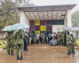 Abasirikare bahoze mu ngabo za MINUAR basuye urwibutso rwa Nyanza ya Kicukiro
