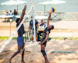 Beach Volleyball: Akan na Koita, Munezero na Benitha begukanye agace ka kabiri ka National Tour