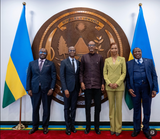 Perezida Kagame yakiriye Visi Perezida wa Botswana