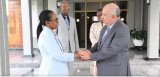 Hon Kazarwa Gertrude yaganiriye na Ambasaderi wa Algeria mu Rwanda