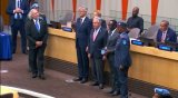 Abasirikare babiri b'u Rwanda baguye muri Santrafurika bagenewe imidari y'icyubahiro