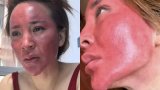 U Bushinwa: Umugore yahiye uruhu rwo mu maso nyuma yo kumara imyaka 22 atihanagura make-up