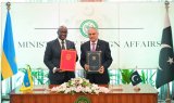 U Rwanda na Pakistan byasinyanye amasezerano y'imikoranire mu bya dipolomasi